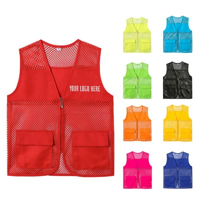 Mesh Vest with Pockets