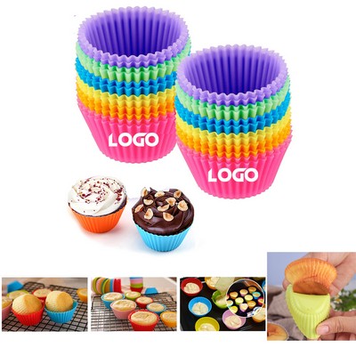 Reusable Silicone Cupcake Baking Cups