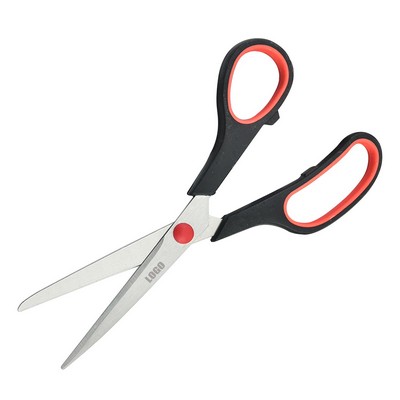 Ergonomic Office Scissors with Stainless Steel Blades Heavy-Duty Construction