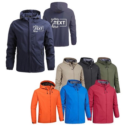 Hooded Outdoor Windproof Jacket