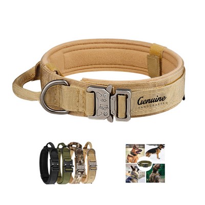 Nylon Thickened Tactical Dog Collar