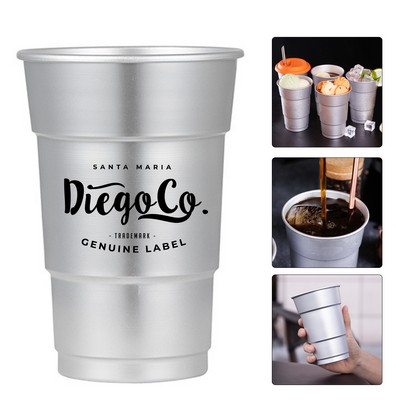 16oz Stadium Aluminum Cup