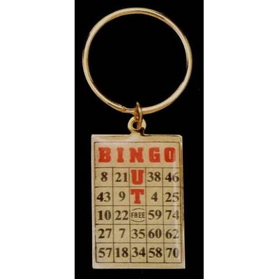 Offset Print Graphic Key Ring