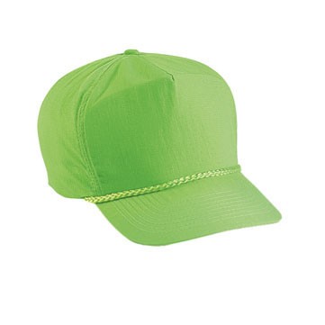 5 Panel Nylon Neon Caps