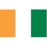 3'x5' Cote D'Ivoire/Ivory Coast UN Nylon Outdoor Flag - Style A