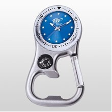 Bottle Opener Clip Watch w/ Compass