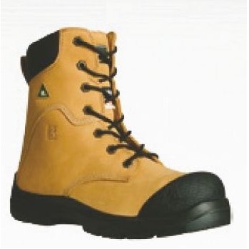 Traction 360° 8" Steel Toe P/U Rubber Work Boots (Tan)