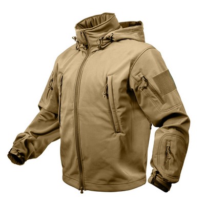 Coyote Brown Special Ops Tactical Soft Shell Jacket (XS to XL)