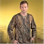 Code V Adult RealTree® Camo Long Sleeve Tee Shirt