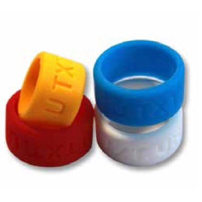 Custom Debossed or Embossed Silicone Thumb Band