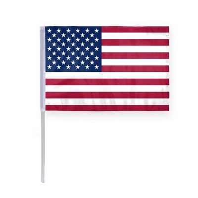 USA Stick Flags 8x12 inch