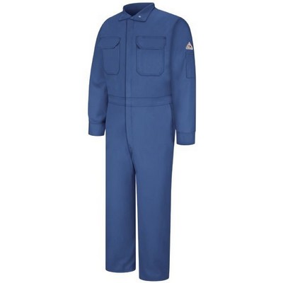 Bulwark™ Men's Flame Resistant Premium Coverall - Royal Blue