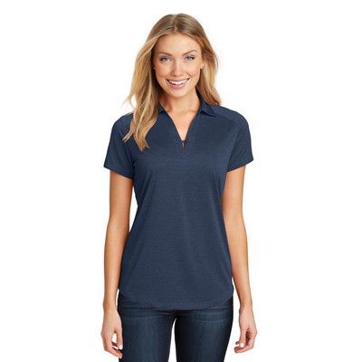 Port Authority® Ladies Digi Heather Performance Polo Shirt