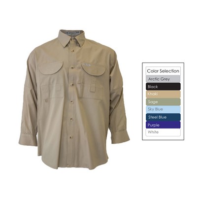 Men's Long Sleeve Fishing Shirt - Tall