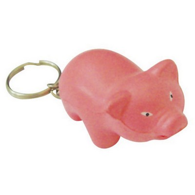 Stress Pig Key Ring