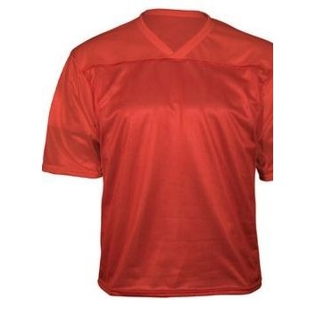 Adult Cooling Interlock Full Length Football Jersey Shirt w/Self Neck Trim