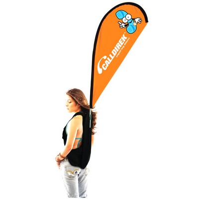 Mobile Backpack Flag Kit w/Double Sided Imprint