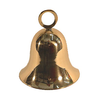 3" Tall Mini Brass Bell