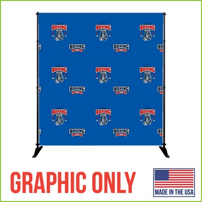 6' x 6' Mighty Banner Fabric Graphic Only - Made in the USA