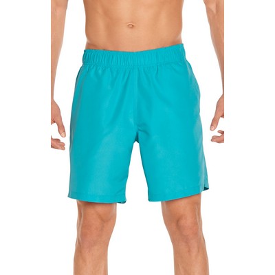 Men's Volley Swim Trunk - Aqua Blue