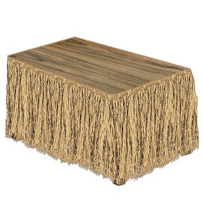 Raffia Table Skirting