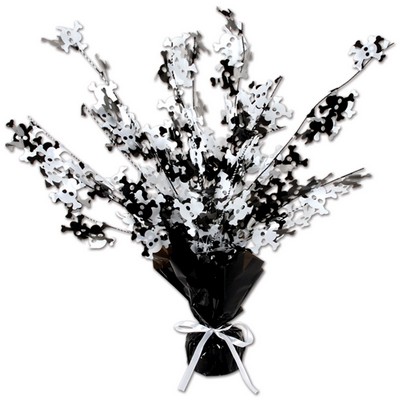 Skull & Crossbones Gleam N Burst Centerpiece