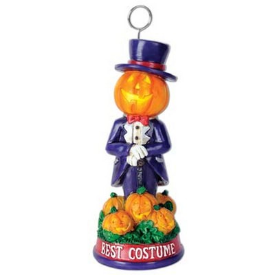 Best Trophy Photo/ Balloon Holder Pumpkin Head Figure