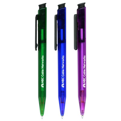 Atlanta Retractable Ballpoint Pen - Frosted