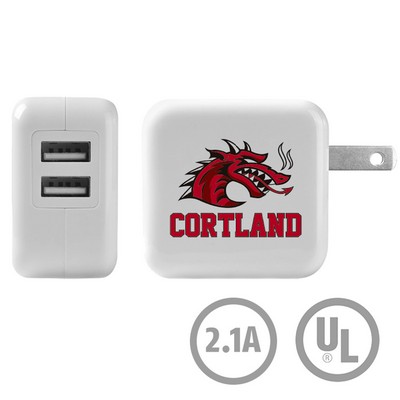 Dual USB AC Wall Charger