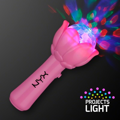 Tulip Flower Light Projecting Disco Wand - Domestic Imprint