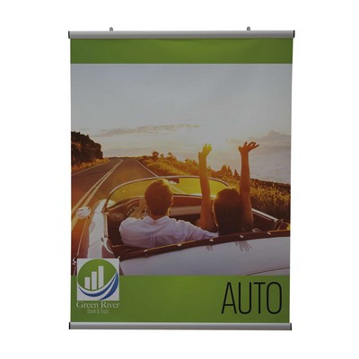 30" x 40" Easysnap Hanging DS Banner Kit