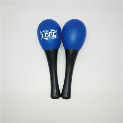 Plastic Maracas Egg Shape Shakers