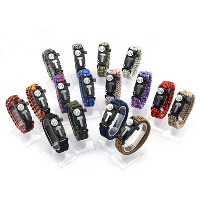 6 In 1 Multiple Function Outdoor Bracelet