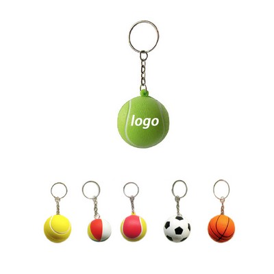 Tennis Ball Key Chain