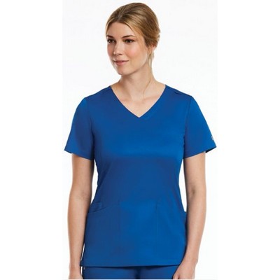 Matrix® Curved Mock Wrap Shirt