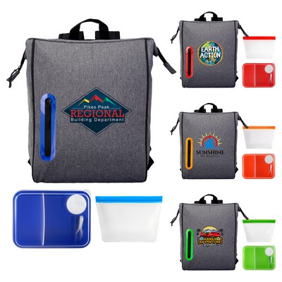 On The Go Storage Oval Lunch Cooler