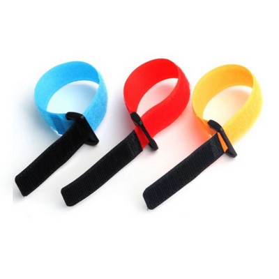 Velcro Reusable Fastening Cable Straps with Buckle