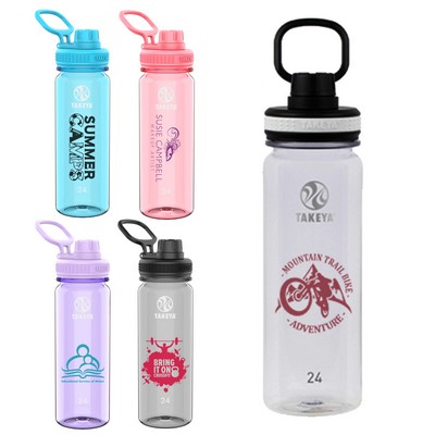 Takeya® 24 Oz. Tritan™ Bottle w/Spout Lid