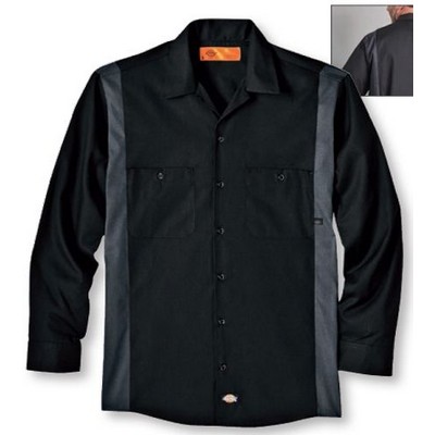 Dickies® Industrial Color Block Long Sleeve Shirt