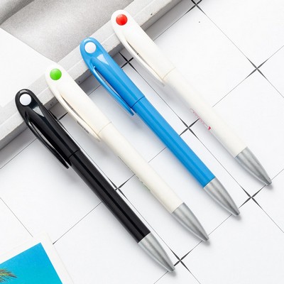 Plastic Flamingo Shaped Ballpoint Pen with Custom Logo