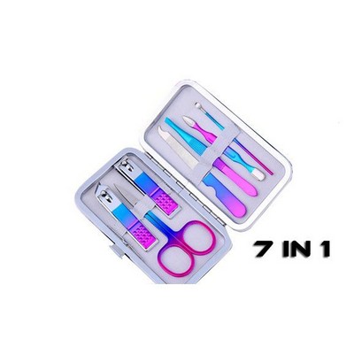 7 Piece Stainless Steel Manicure Kit