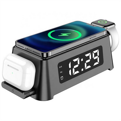 3-in-1 Charging Alarm Clock