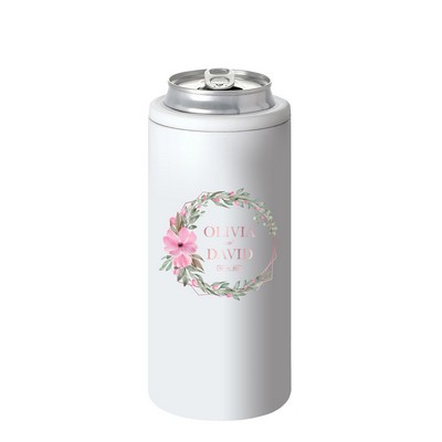 Swig® 12 oz. Shimmer Skinny Can Cooler, Full Color Digital