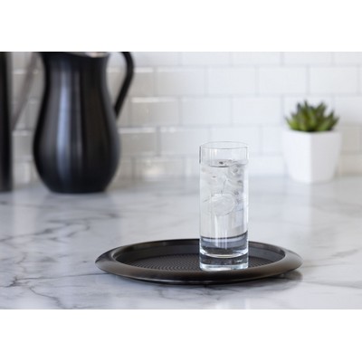 Black Onyx Non Slip Tray w/Removable Insert (11''x 9'')