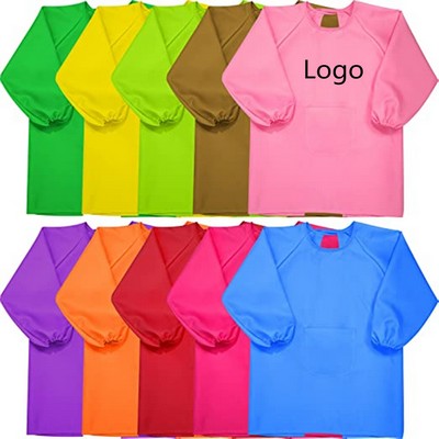 Kids Smocks Long Sleeve Apron