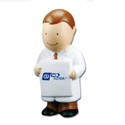 Male Doctor Shaped Stress Ball