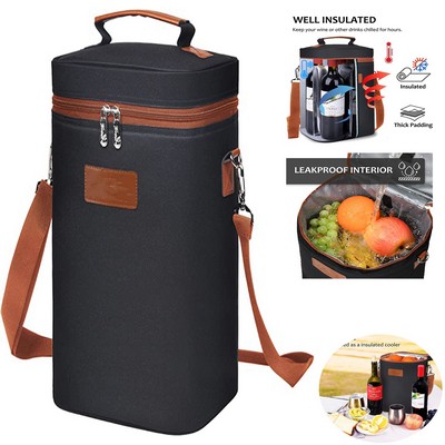 Portable Multi Function Wine Bottle Cooling Tote bag