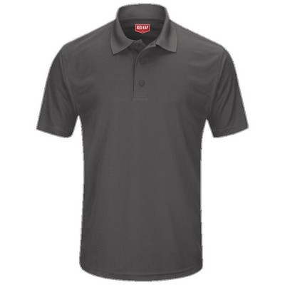 Red Kap™ Men's Performance Knit® Core Polo - Charcoal Gray