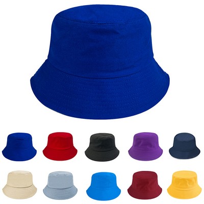 Cotton Style Bucket Hat Summer Outdoor Cap