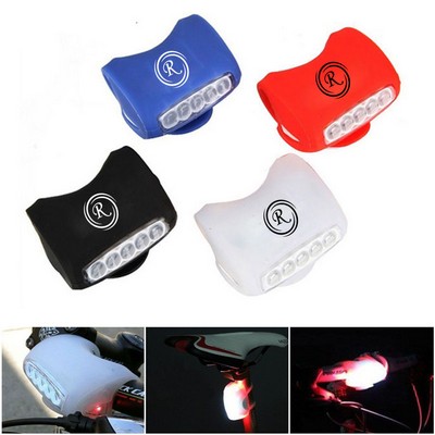 Bicycle 7 LED Silicone FlashLight